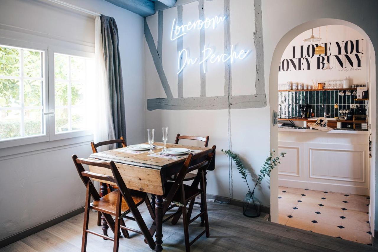 Loveroom Du Perche : Maison Avec Balneo Moulins-la-Marche Extérieur photo