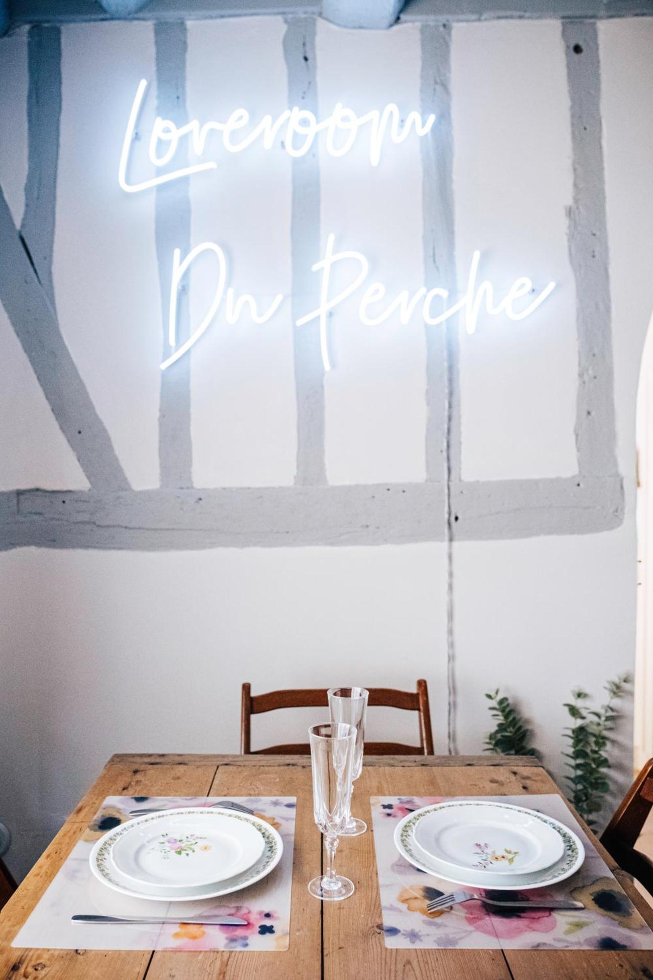 Loveroom Du Perche : Maison Avec Balneo Moulins-la-Marche Extérieur photo
